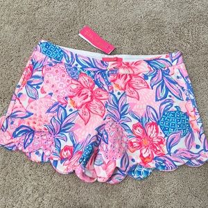 Lilly Pulitzer Womens 5” Buttercup Knit Short Sz 10